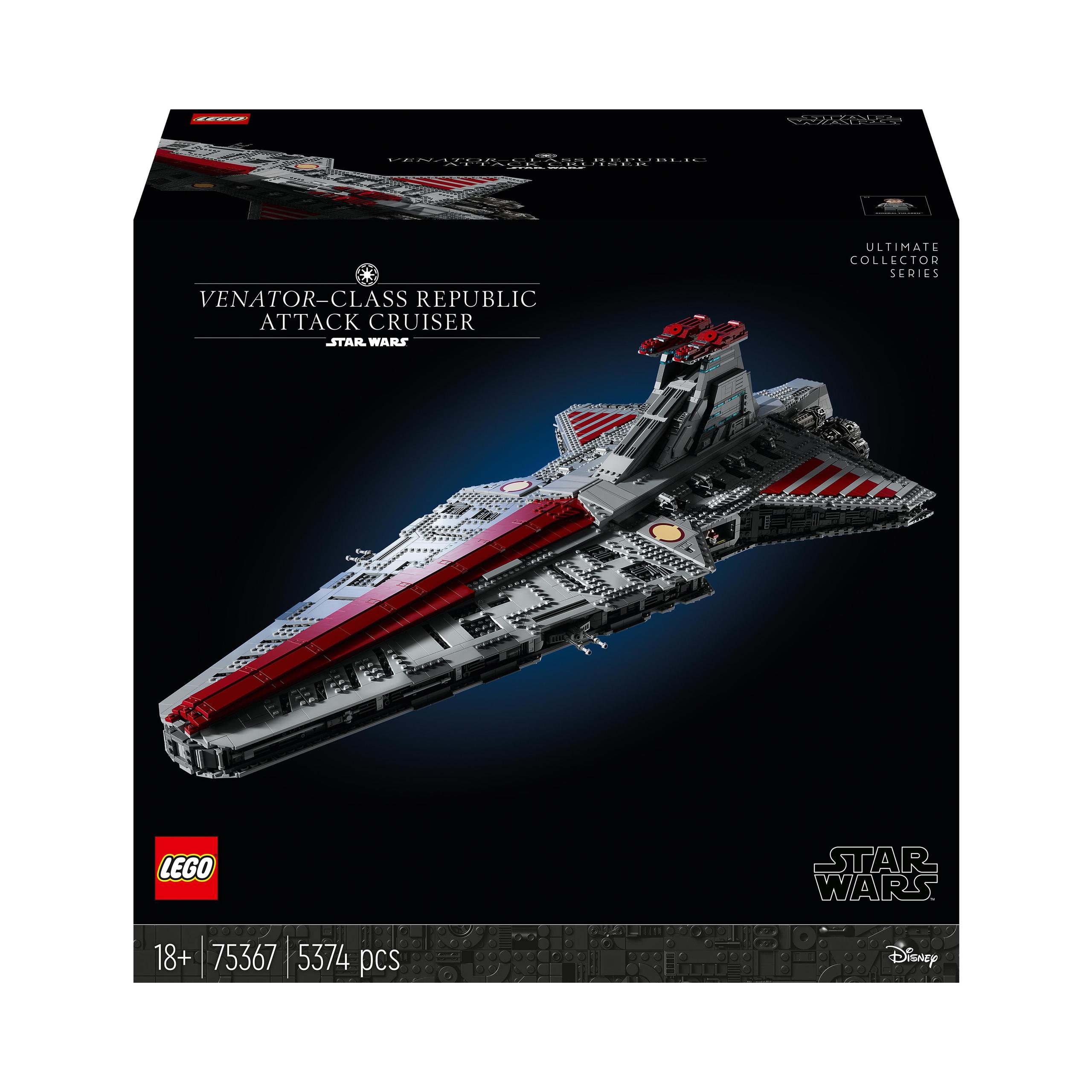 LEGO Star Wars 75367 Hviezdny torpédoborec triedy Venator